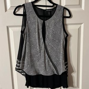 Ladies small Kenneth Cole New York layered tank top.